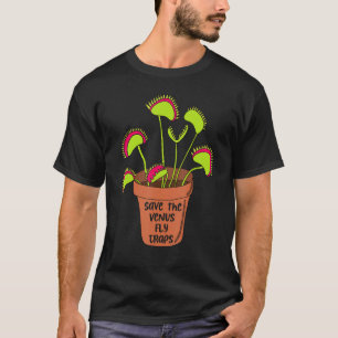 Save the Venus Fly Traps Graphic T-Shirt