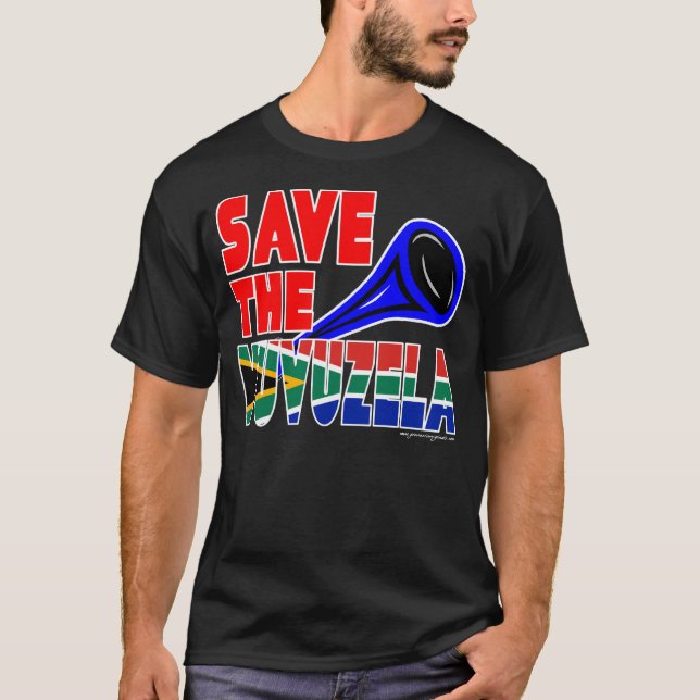 Save The Vuvuzela T-Shirt (Front)
