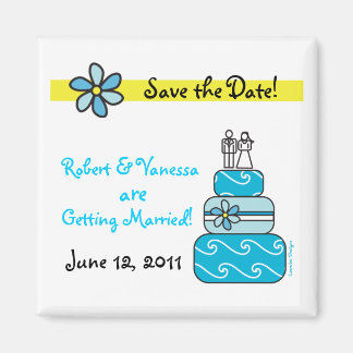 Save the Wedding Date Magnet