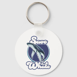 Save the Whale Keychain