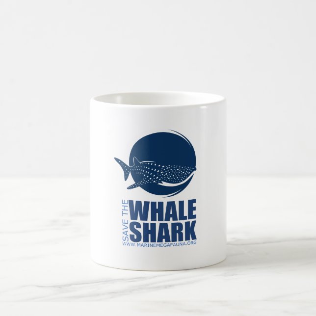 Save the Whale Shark Gear from MMF Coffee Mug (Center)