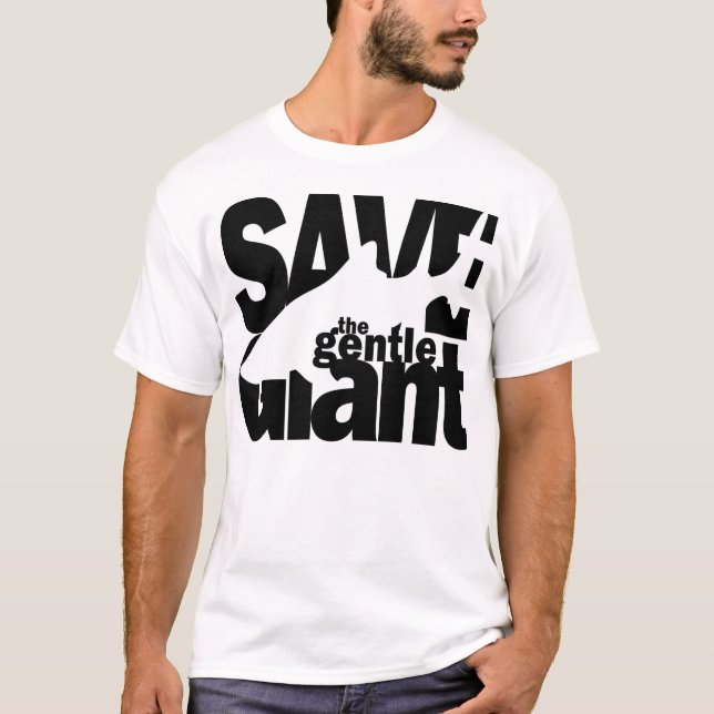 Save The Whale Shark T-Shirt (Front)
