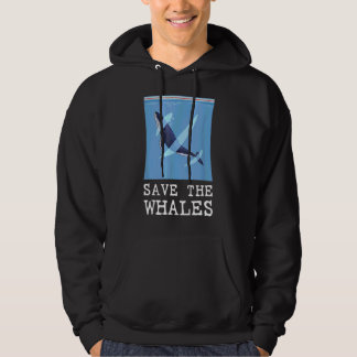 Save The Whales Food Storage Bag  Whale Conservati Hoodie