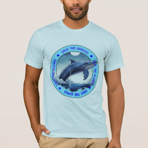 Save the Whales, Save the Ocean, Save the Environm T-Shirt