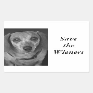 Save the Wieners Sticker