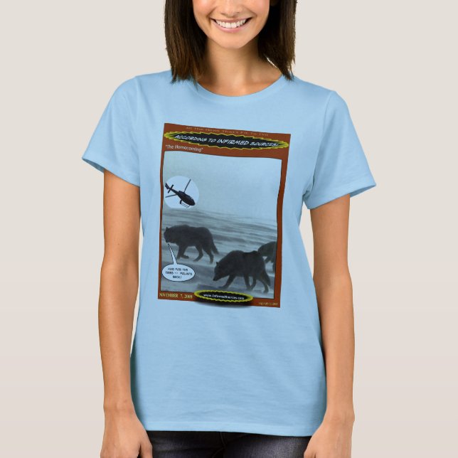 save the wolves T-Shirt (Front)