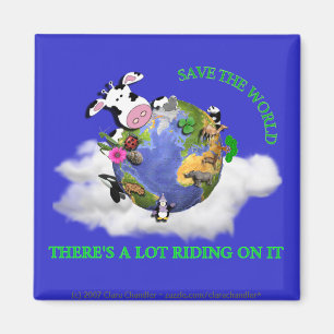 Save The World Magnet