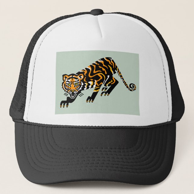 Save TIGERS - Animal lover - Wildlife - Nature Trucker Hat (Front)