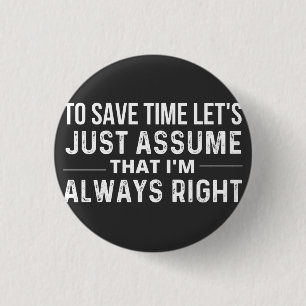 save time 1 inch round button