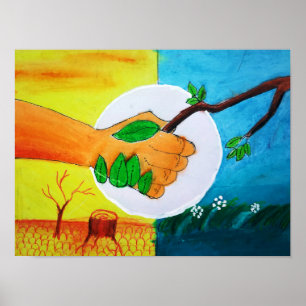 SAVE TREE POSTER