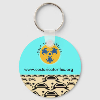 Save Turtles Key Ring
