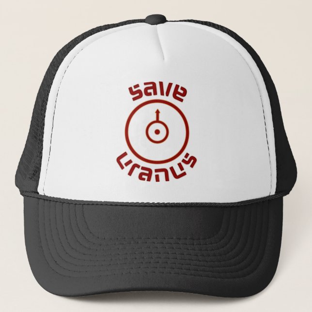 Save Uranus Trucker Hat (Front)