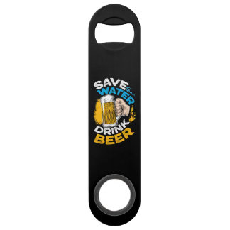 Save Water Drink Beer Bar Key