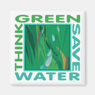 Save Water Magnet