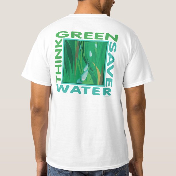 Water Conservation TShirts & Shirt Designs Zazzle.ca