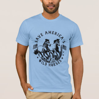 Save Wild Horses T-Shirt
