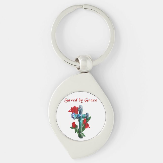 Saved by grace keychain (Front)