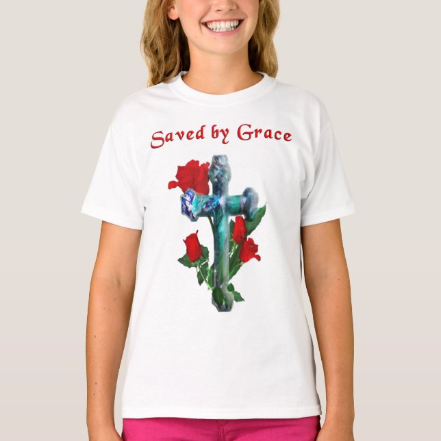 Saved by Grace T-Shirt (Front)