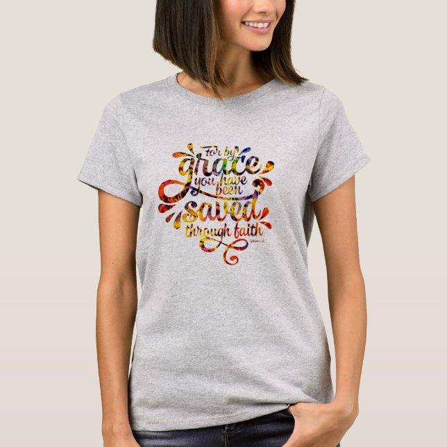 Saved by Grace T-Shirt (Front)