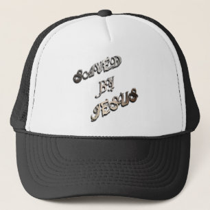 Saved By Jesus 1 Trucker Hat