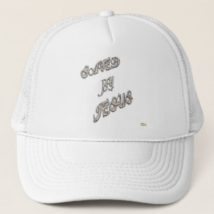Saved By Jesus 3 Trucker Hat