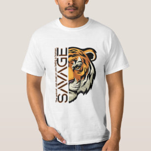 Savege the tiger face T-Shirt