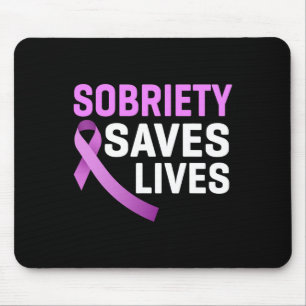 Saves Lives End Addiction Overdose Awareness Mouse Pad