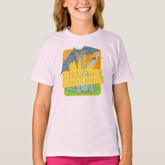 SaveTheDinos T-Shirt (Front)