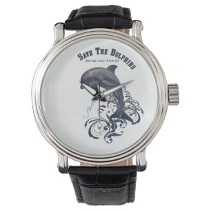 SaveTheDolphins - montre-bracelet