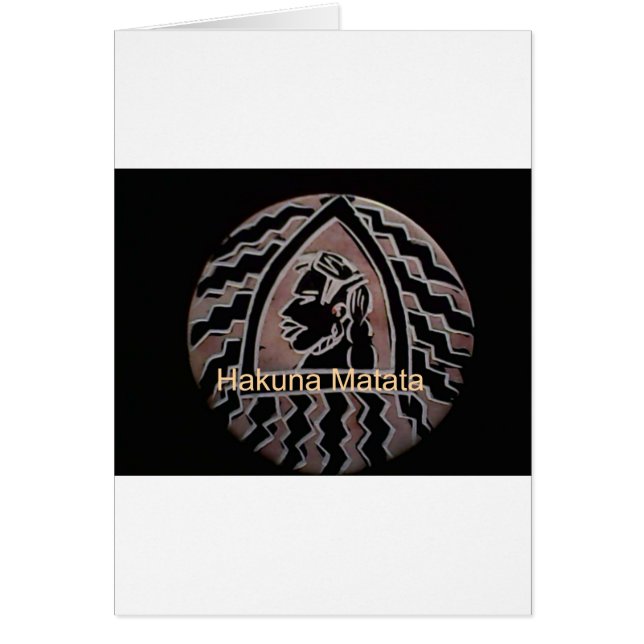 Saveur Hakuna Matata Bongo. (Devant)