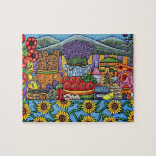Saveurs de puzzle de la Provence par Lisa Lorenz