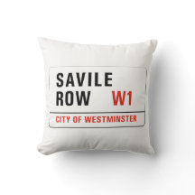 Savile Row, London Street Sign