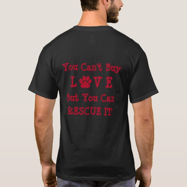 Saving Grace Rescue Love shirt (Back)