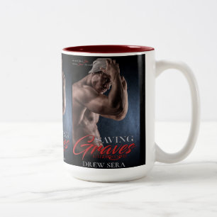 Saving Graves Book Cover by Drew Sera - Cover Two-Tone Coffee Mug
