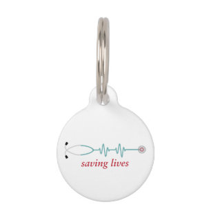 Saving Lives Pet Tag