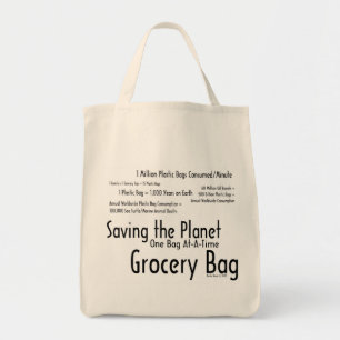 Saving the Planet One Bag At-A-Time Grocery Bag 1