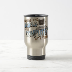 Saving theWorld Travel Mug