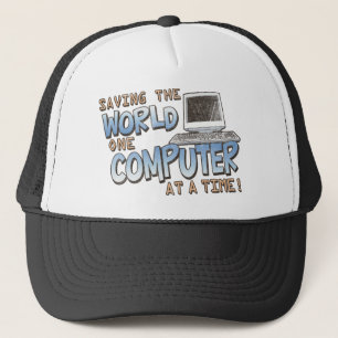 Saving theWorld Trucker Hat