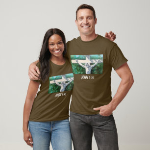 Saviour Christian  John 3:16., Christmas- Easter T-Shirt
