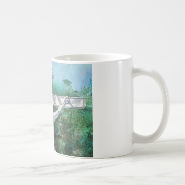 Saviour Christmas Easter Baptism holy week Coffee Mug (Right)