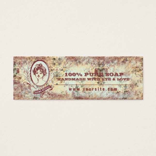 SAVON DELUXE - Étiquette de prix des marchandises (Devant)