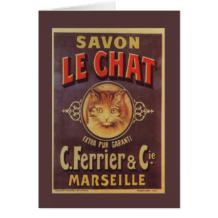 Savon Le Chat Fine Vintage French Soap