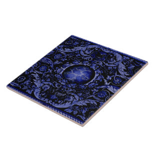 Savonnerie Carpet 1 (Blue) Tile
