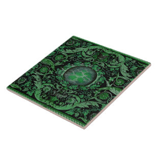 Savonnerie Carpet 1 (Green) Tile