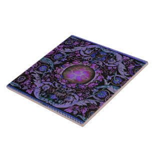 Savonnerie Carpet 1 (Purple) Tile