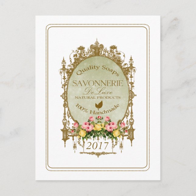 SAVONNERIE ~ Postcard (Front)
