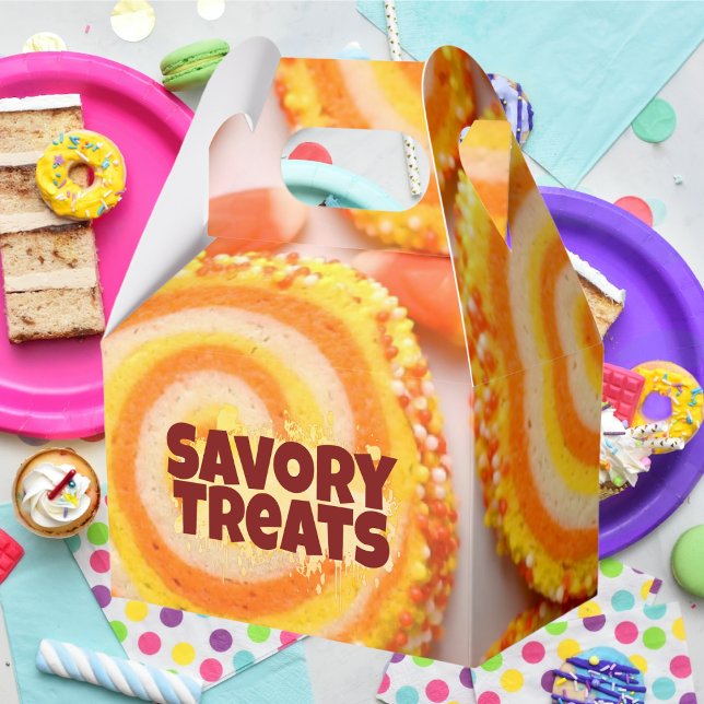 Savory Treats Favor Box (Creator Uploaded)