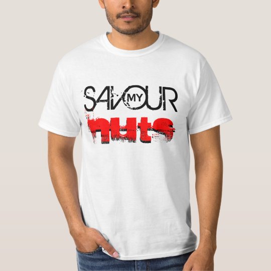 SAVOUR MY NUTS TEE, ZEIDAMAN T-Shirt