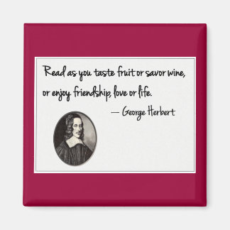 Savour reading magnet