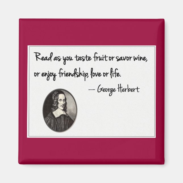 Savour reading magnet (Front)